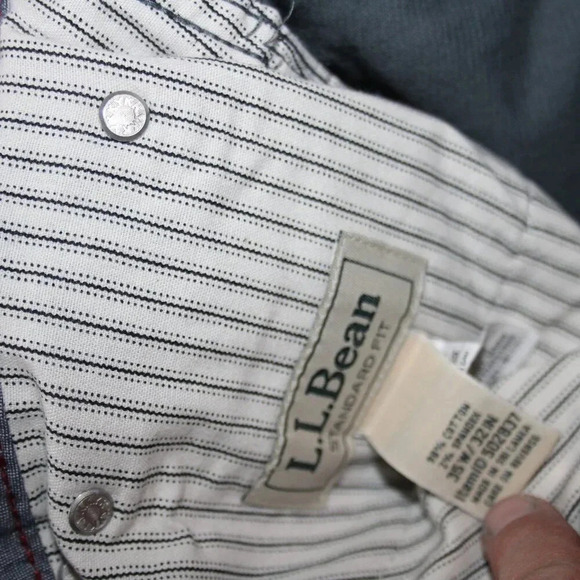 Men's L.L.Bean Stretch Country Corduroy Pants, Standard Fit, Plain Front 35W/32" - Picture 12 of 12